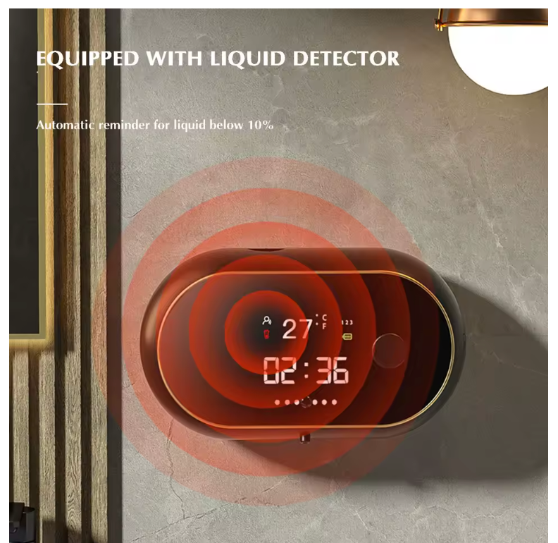 Luxe Automatische Zeep/Schuim Dispenser met Display