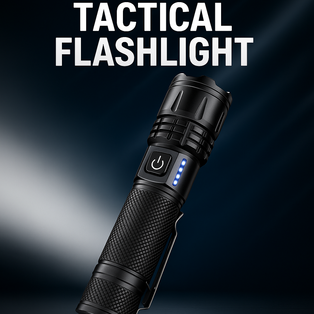 Tactical LED Zaklamp X500™ – SuperBright Military Grade