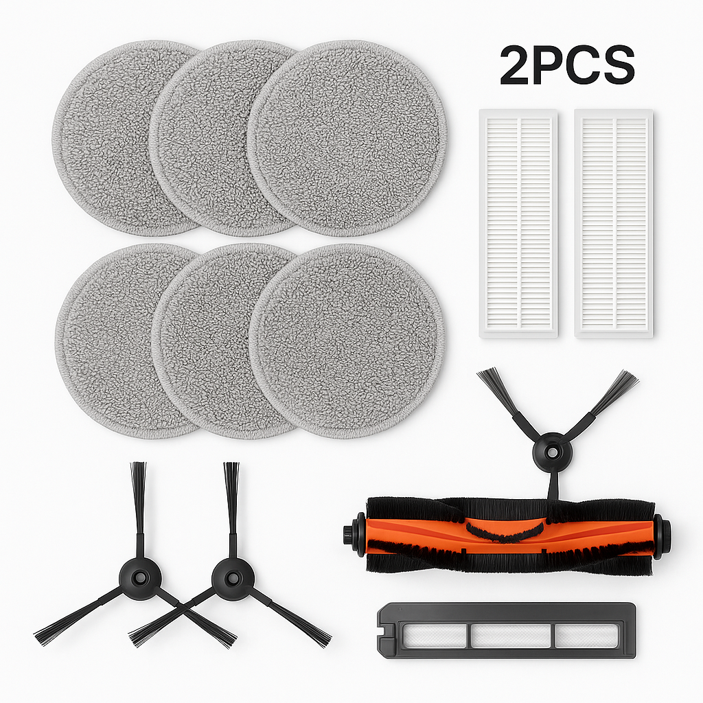 Complete onderhoudsset voor RoboSoft™ robotstofzuiger (voordeelbundel)
