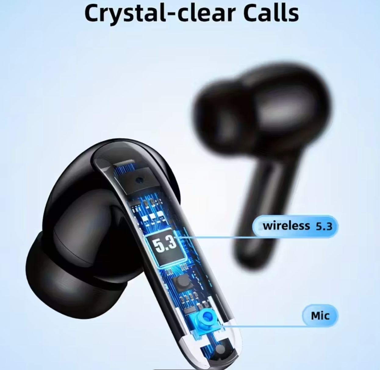 Premium Draadloze Oordopjes ANC™ – Bluetooth 5.3 Noise Cancelling