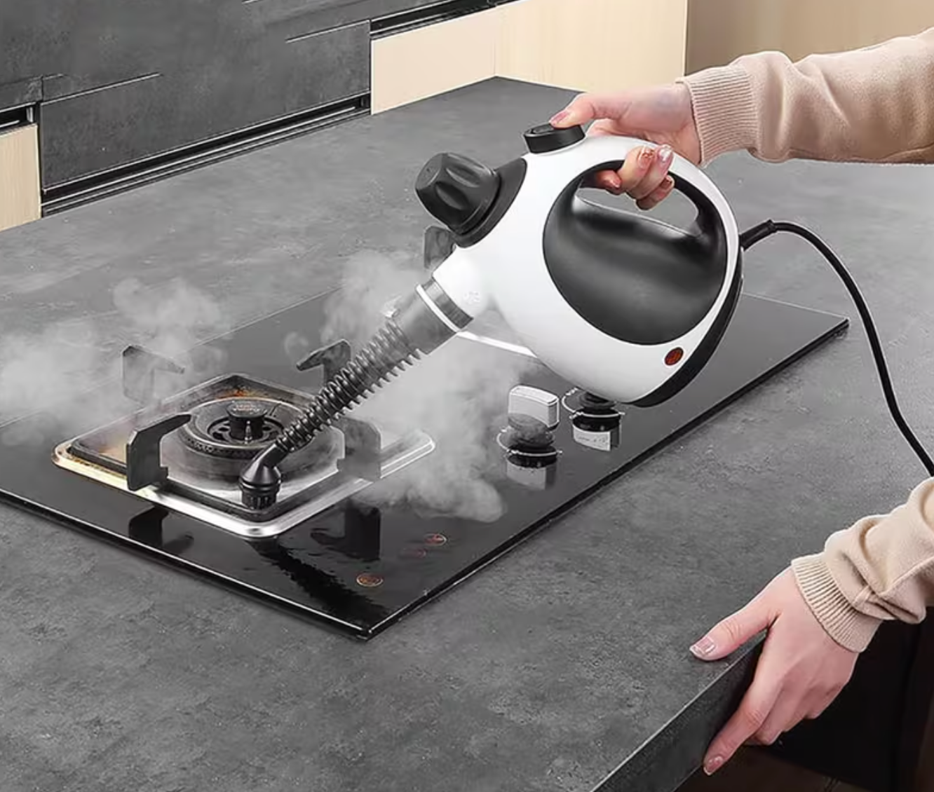 Mini Stoomreiniger™ – High Pressure Handheld Steam Cleaner (3-in-1)